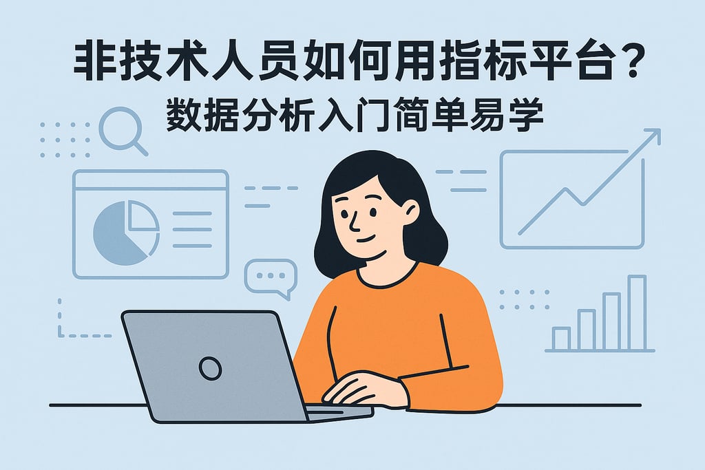 非技术人员如何用指标平台？数据分析入门简单易学