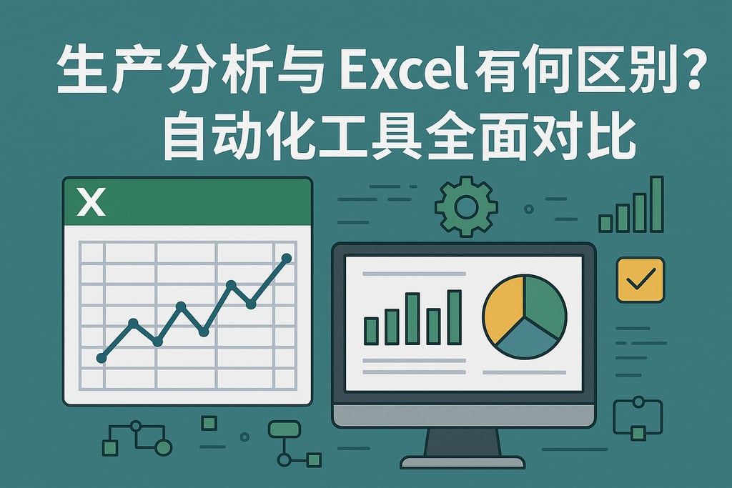 生产分析与Excel有何区别？自动化工具全面对比 | 帆软数字化转型知识库