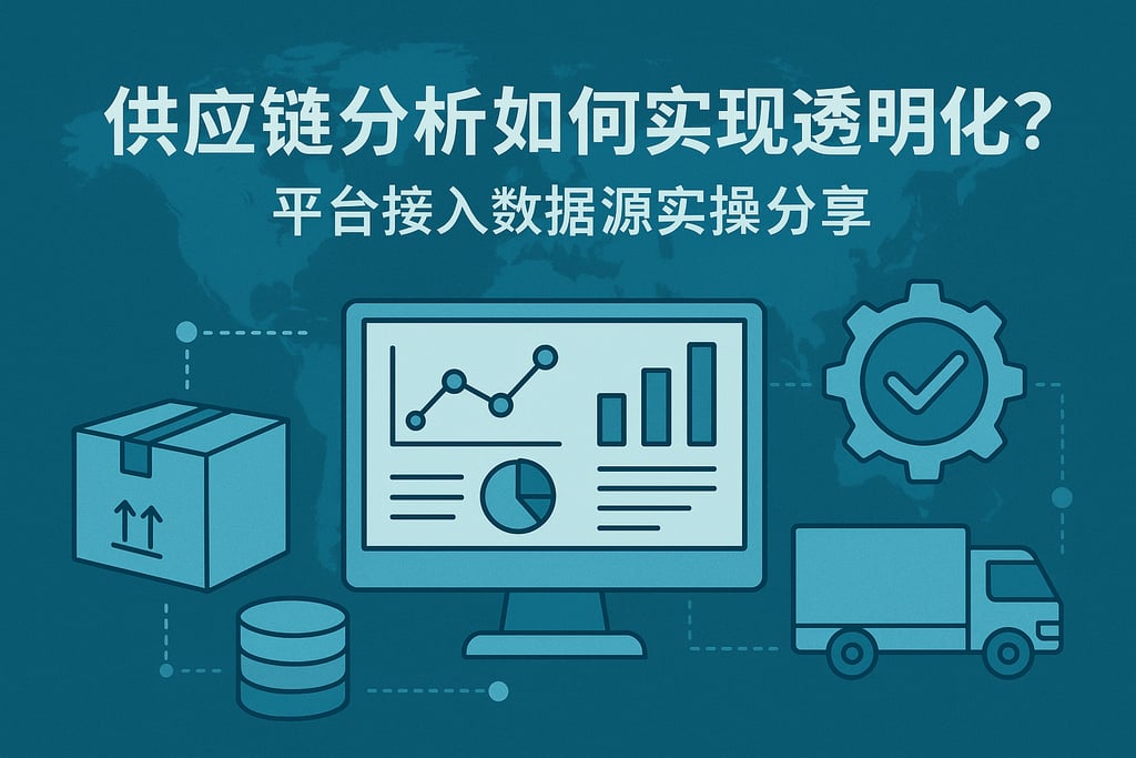 供应链分析如何实现透明化？平台接入数据源实操分享