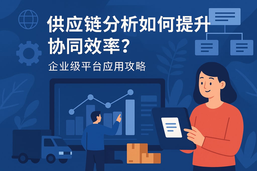 供应链分析如何提升协同效率？企业级平台应用攻略