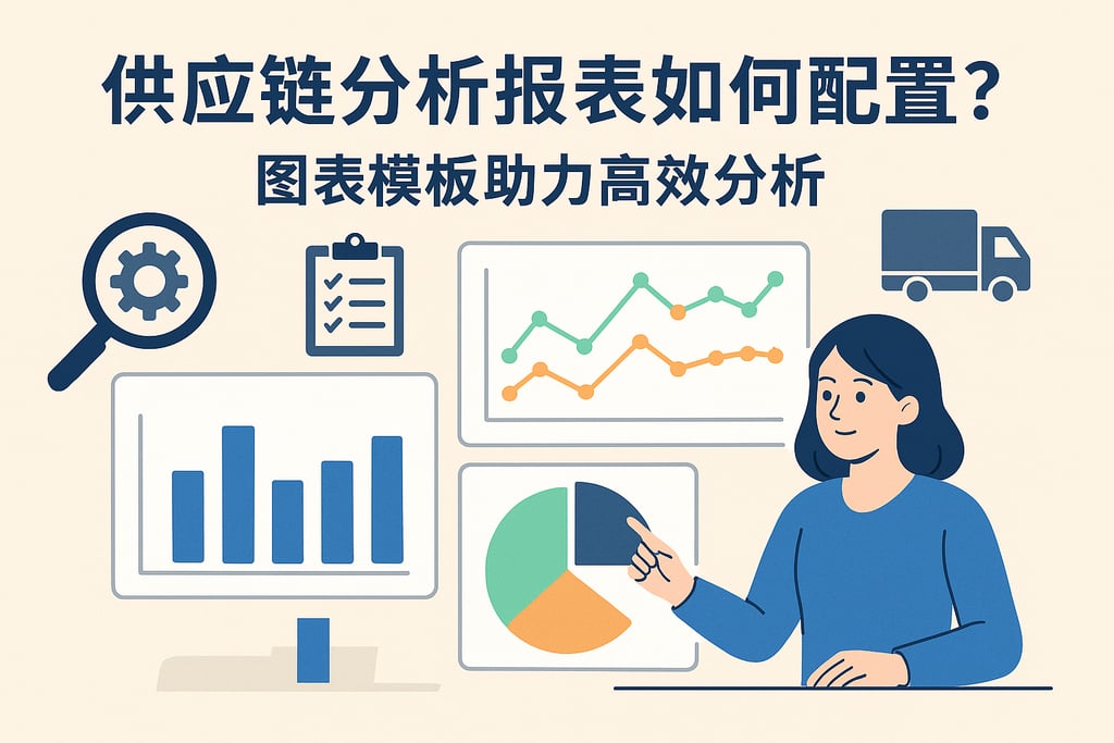 供应链分析报表如何配置？图表模板助力高效分析