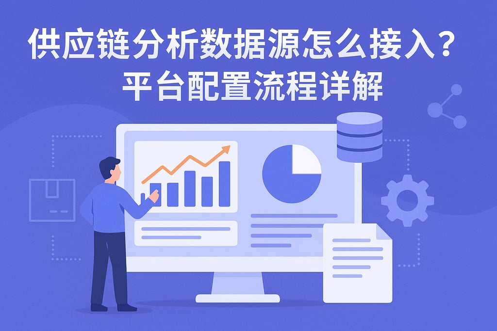 供应链分析数据源怎么接入？平台配置流程详解