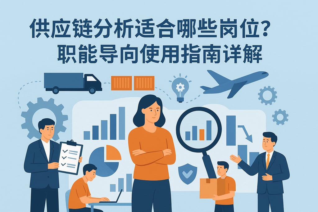 供应链分析适合哪些岗位？职能导向使用指南详解