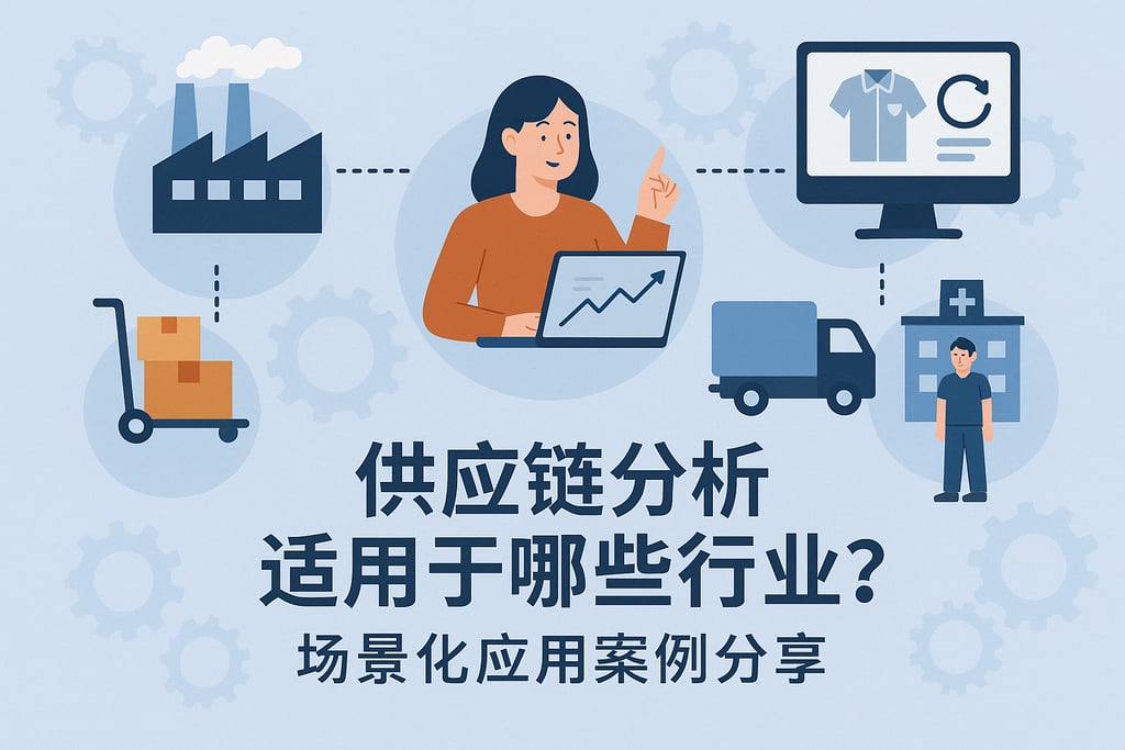 供应链分析适用于哪些行业？场景化应用案例分享