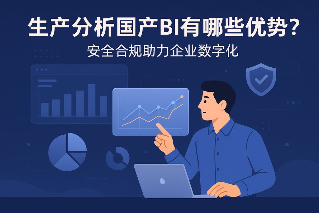 生产分析国产BI有哪些优势？安全合规助力企业数字化