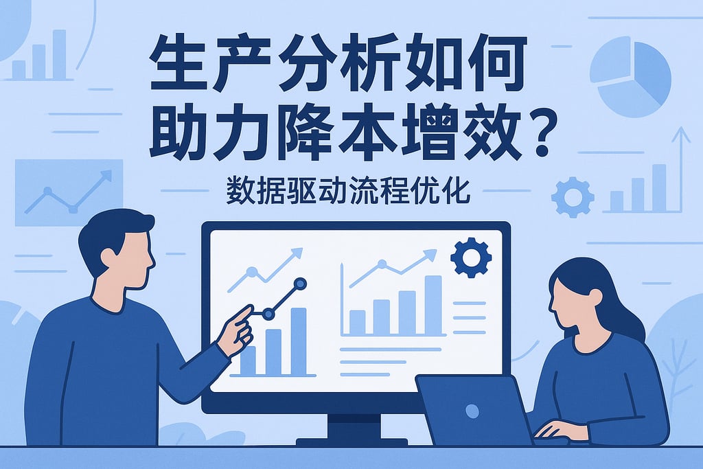 生产分析如何助力降本增效？数据驱动流程优化