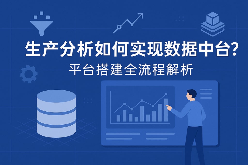 生产分析如何实现数据中台？平台搭建全流程解析