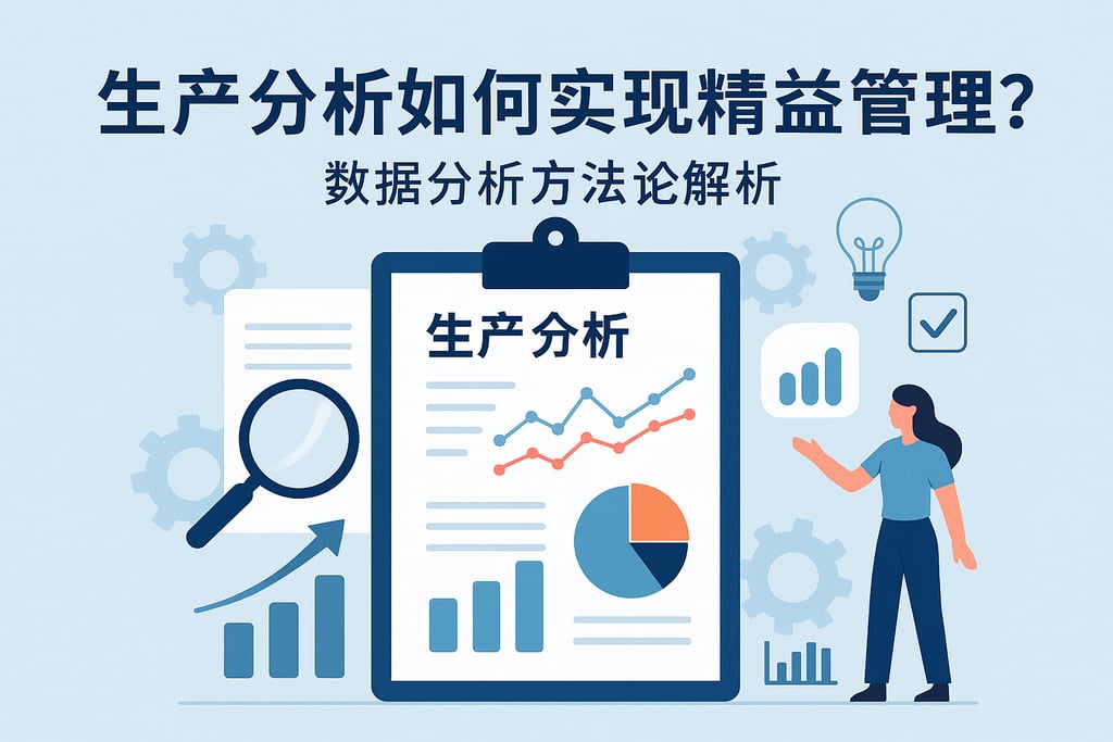 生产分析如何实现精益管理？数据分析方法论解析