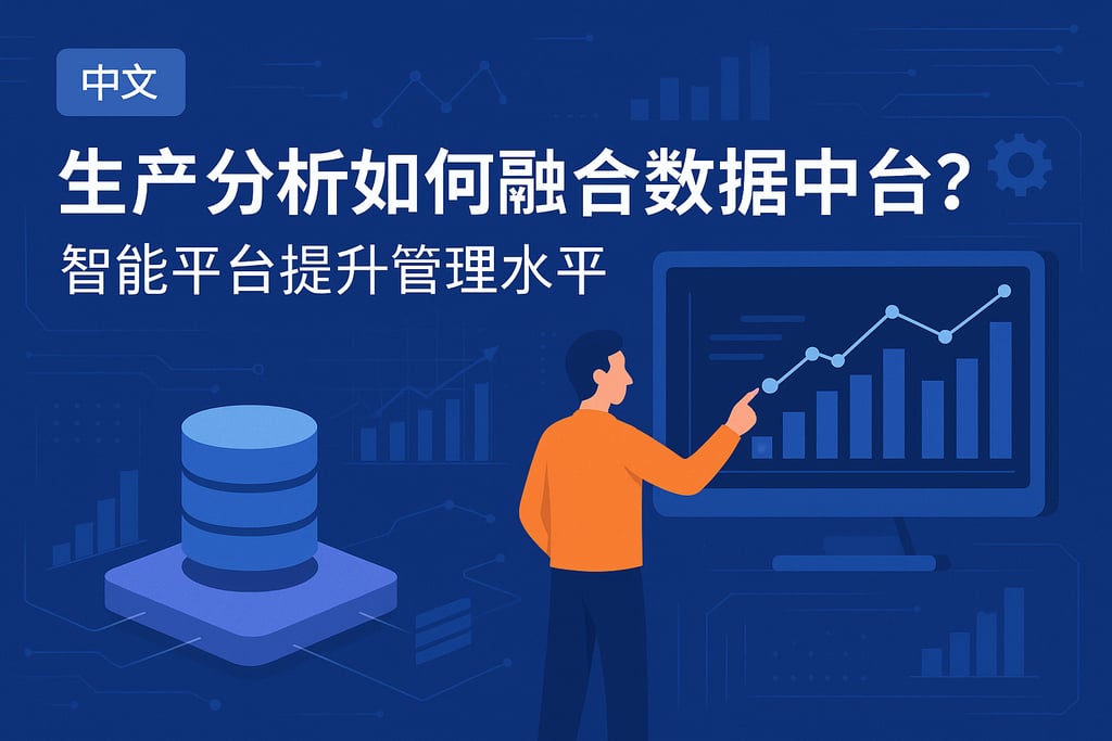 生产分析如何融合数据中台？智能平台提升管理水平