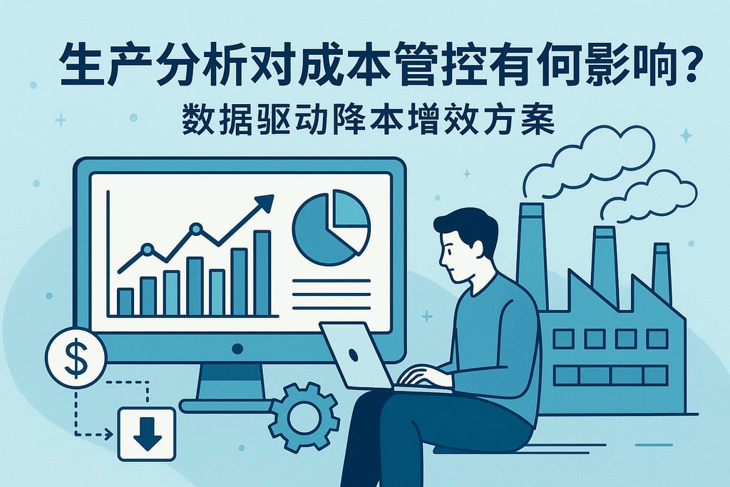 生产分析对成本管控有何影响？数据驱动降本增效方案