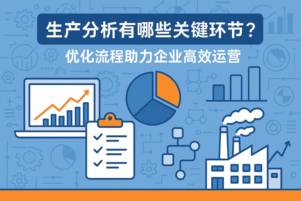 生产分析有哪些关键环节？优化流程助力企业高效运营