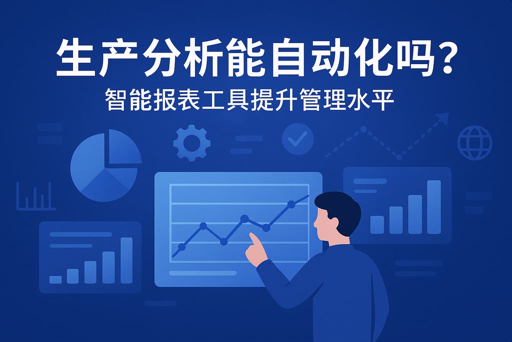 生产分析能自动化吗？智能报表工具提升管理水平