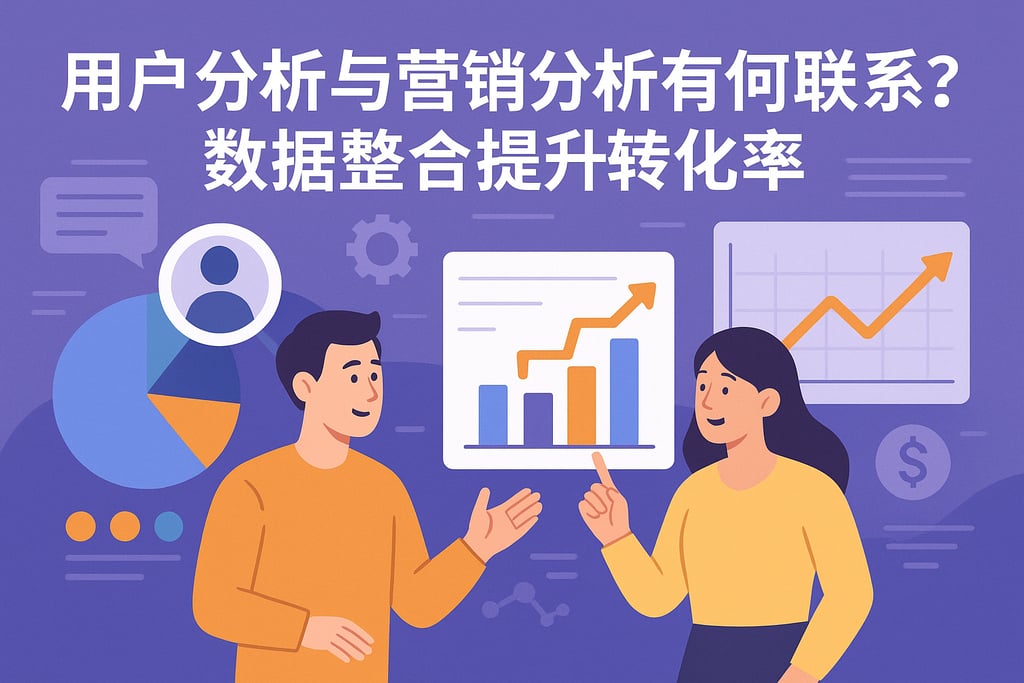 用户分析与营销分析有何联系？数据整合提升转化率
