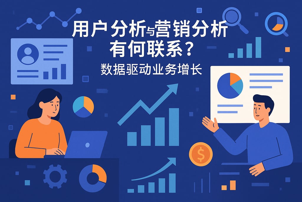 用户分析与营销分析有何联系？数据驱动业务增长
