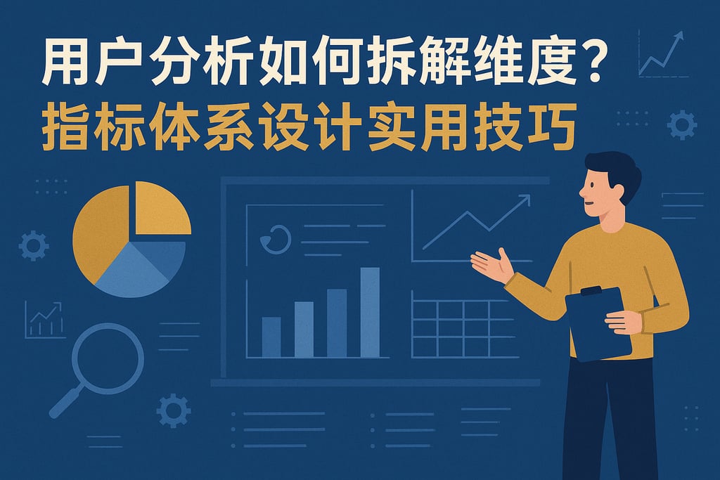 用户分析如何拆解维度？指标体系设计实用技巧