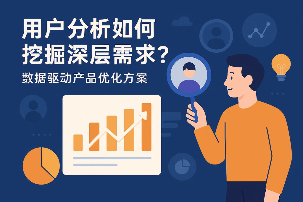 用户分析如何挖掘深层需求？数据驱动产品优化方案