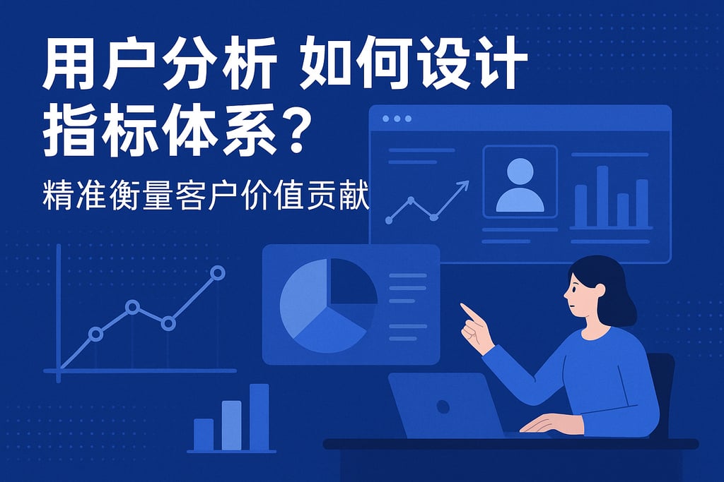 用户分析如何设计指标体系？精准衡量客户价值贡献