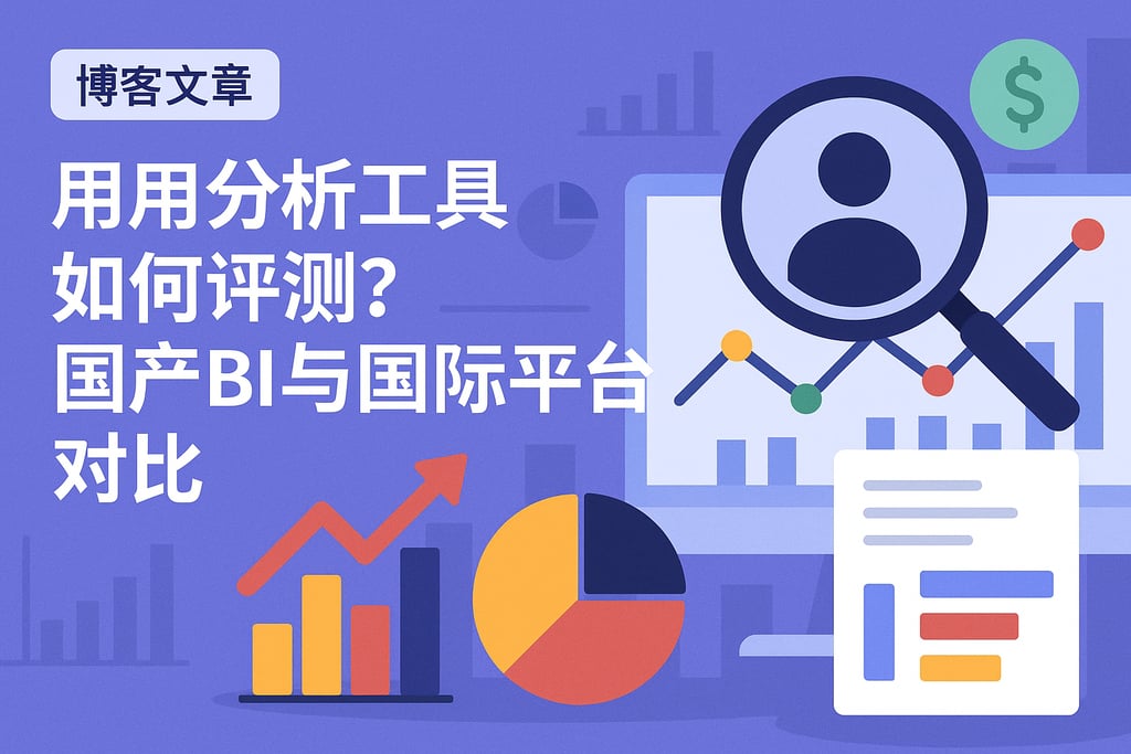 用户分析工具如何评测？国产BI与国际平台对比