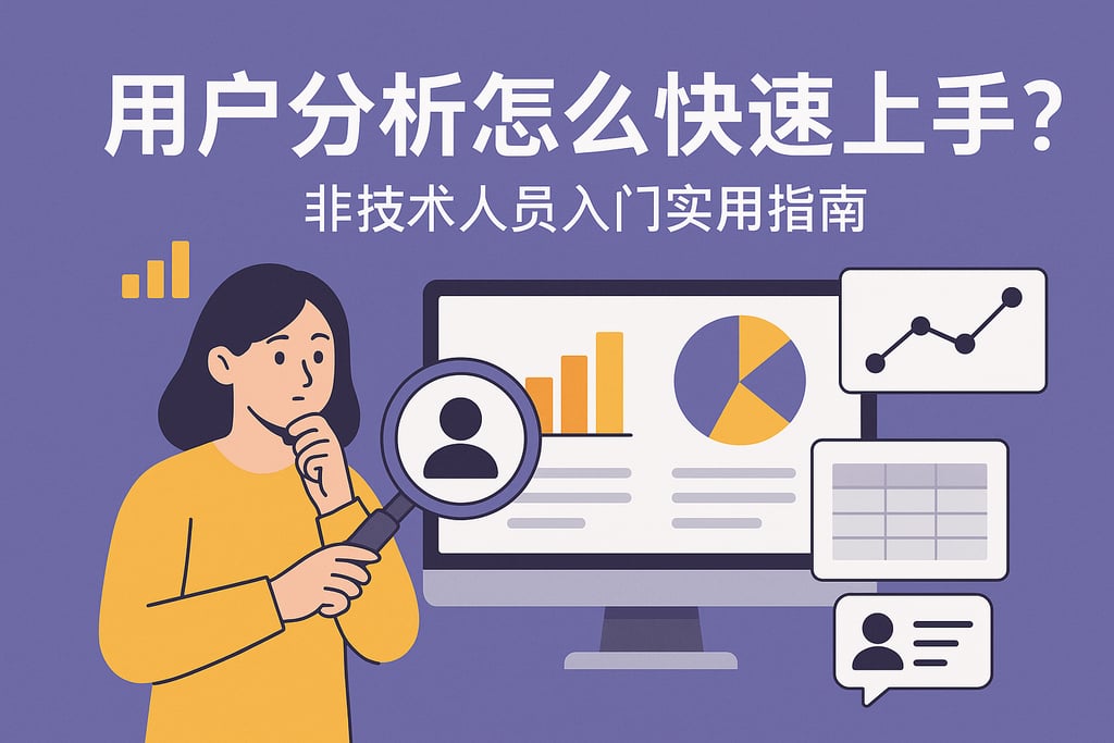 用户分析怎么快速上手？非技术人员入门实用指南