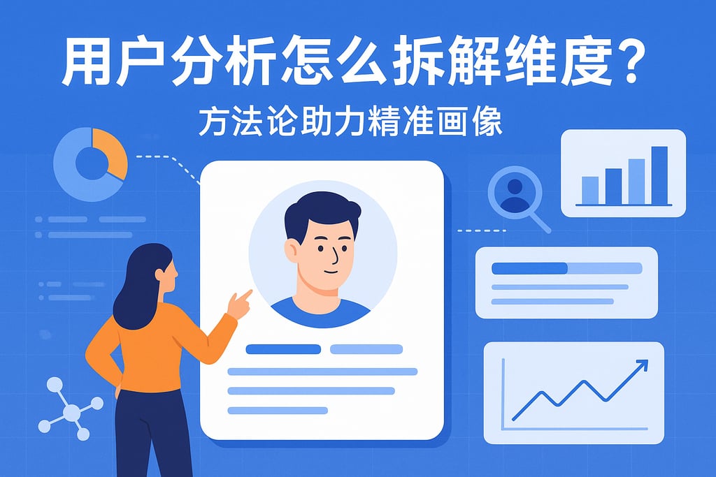 用户分析怎么拆解维度？方法论助力精准画像