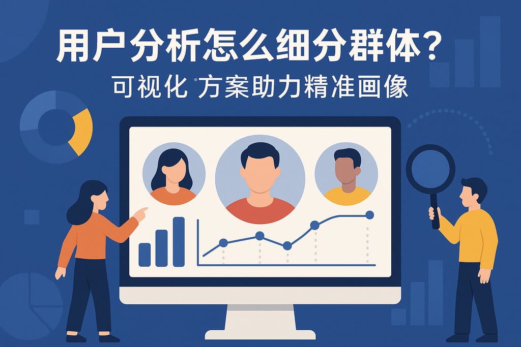 用户分析怎么细分群体？可视化方案助力精准画像