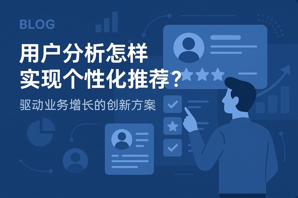 用户分析怎样实现个性化推荐？驱动业务增长的创新方案