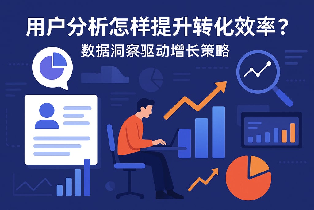 用户分析怎样提升转化效率？数据洞察驱动增长策略