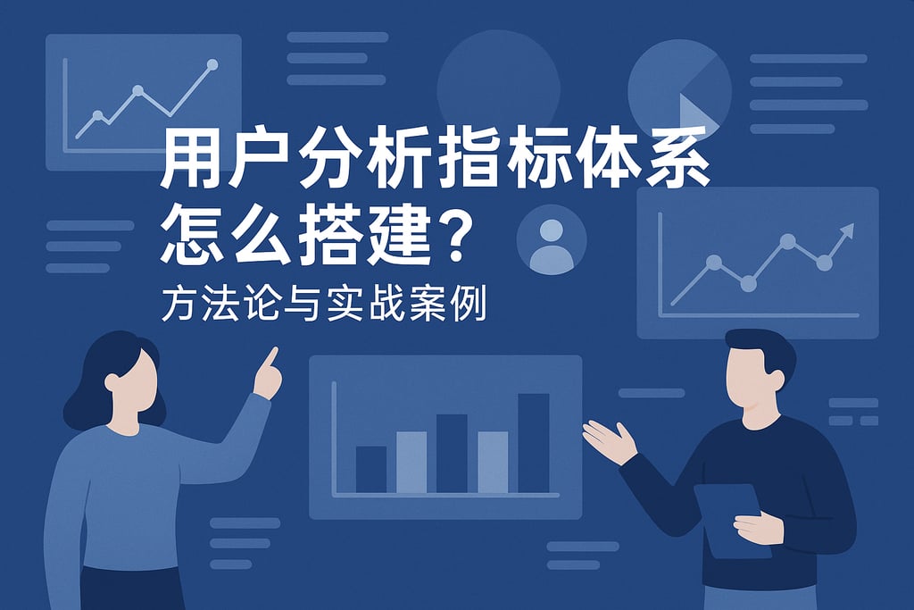用户分析指标体系怎么搭建？方法论与实战案例