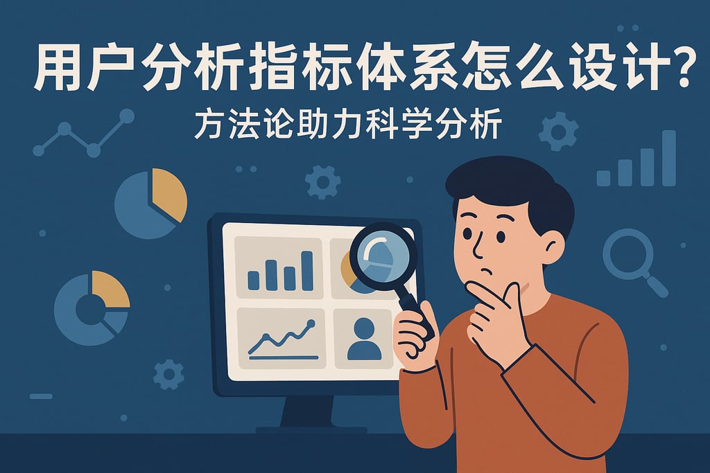 用户分析指标体系怎么设计？方法论助力科学分析
