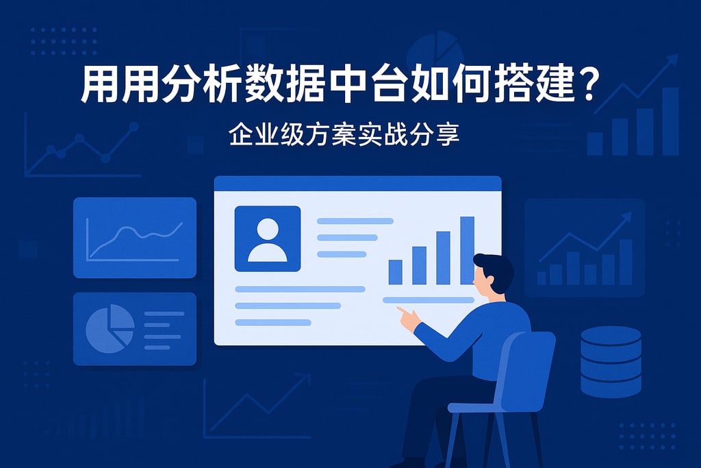 用户分析数据中台如何搭建？企业级方案实战分享