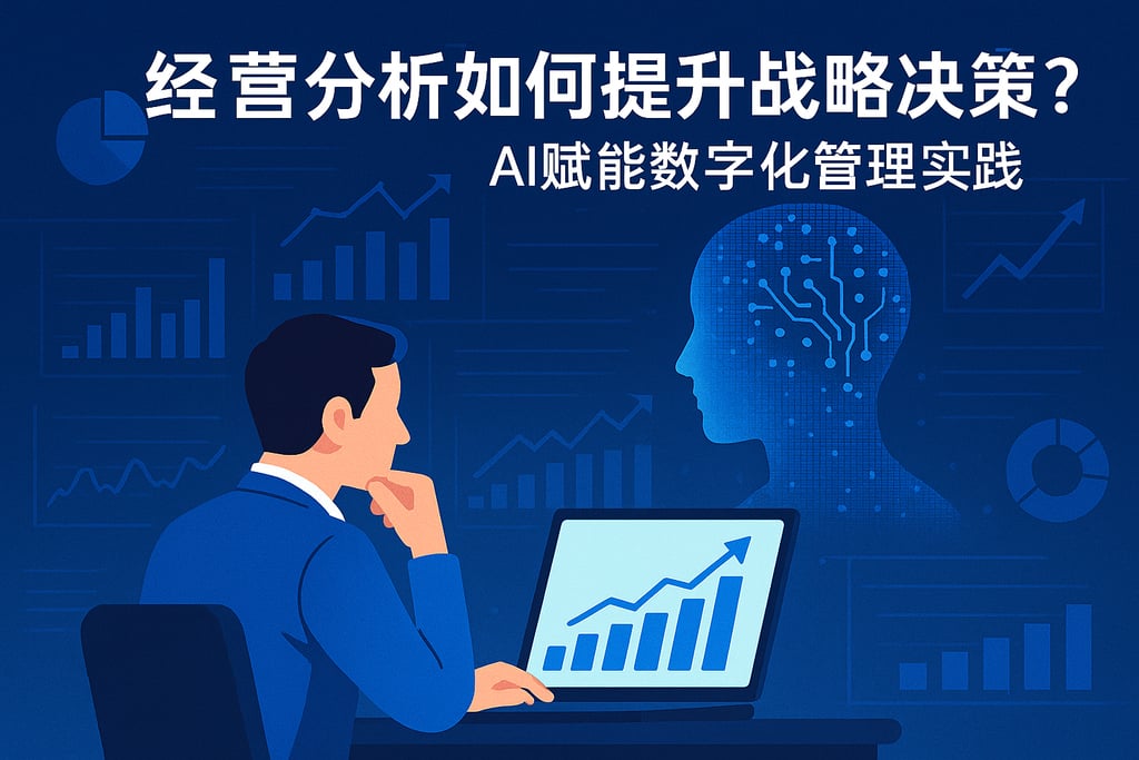 经营分析如何提升战略决策？AI赋能数字化管理经验