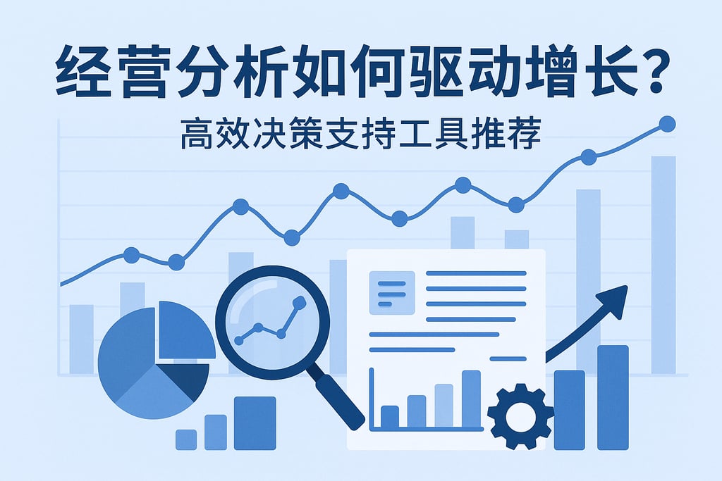 经营分析如何驱动增长？高效决策支持工具推荐