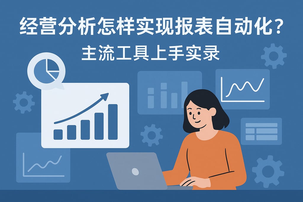 经营分析怎样实现报表自动化？主流工具上手实录