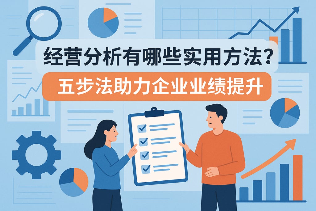经营分析有哪些实用方法？五步法助力企业业绩提升