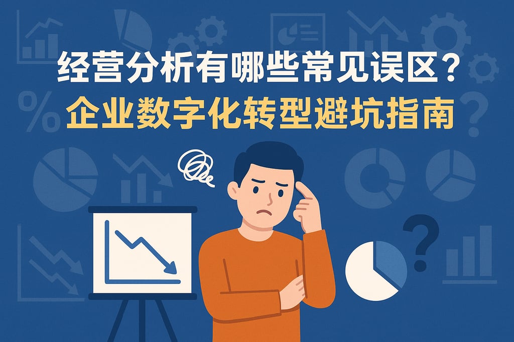 经营分析有哪些常见误区？企业数字化转型避坑指南