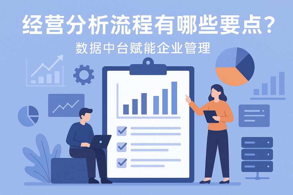 经营分析流程有哪些要点？数据中台赋能企业管理
