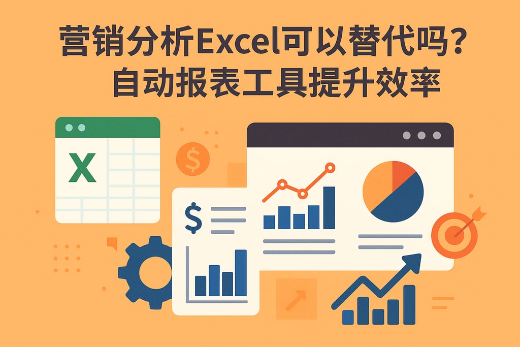 营销分析Excel可以替代吗？自动报表工具提升效率
