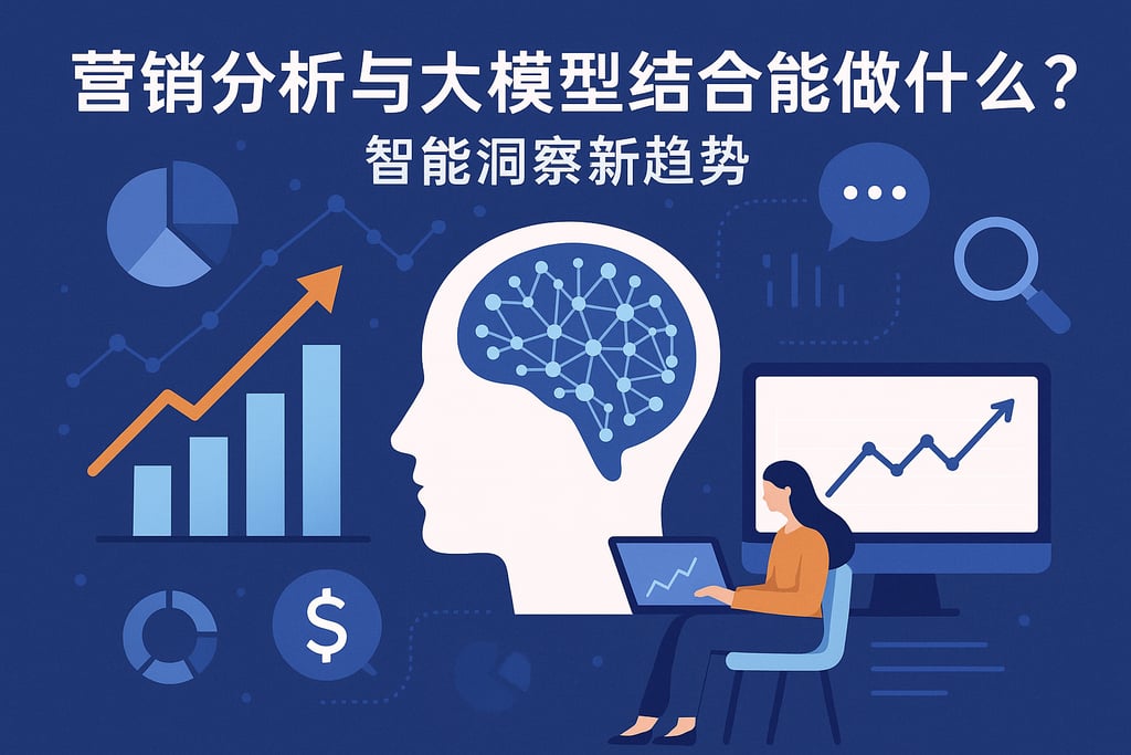营销分析与大模型结合能做什么？智能洞察新趋势
