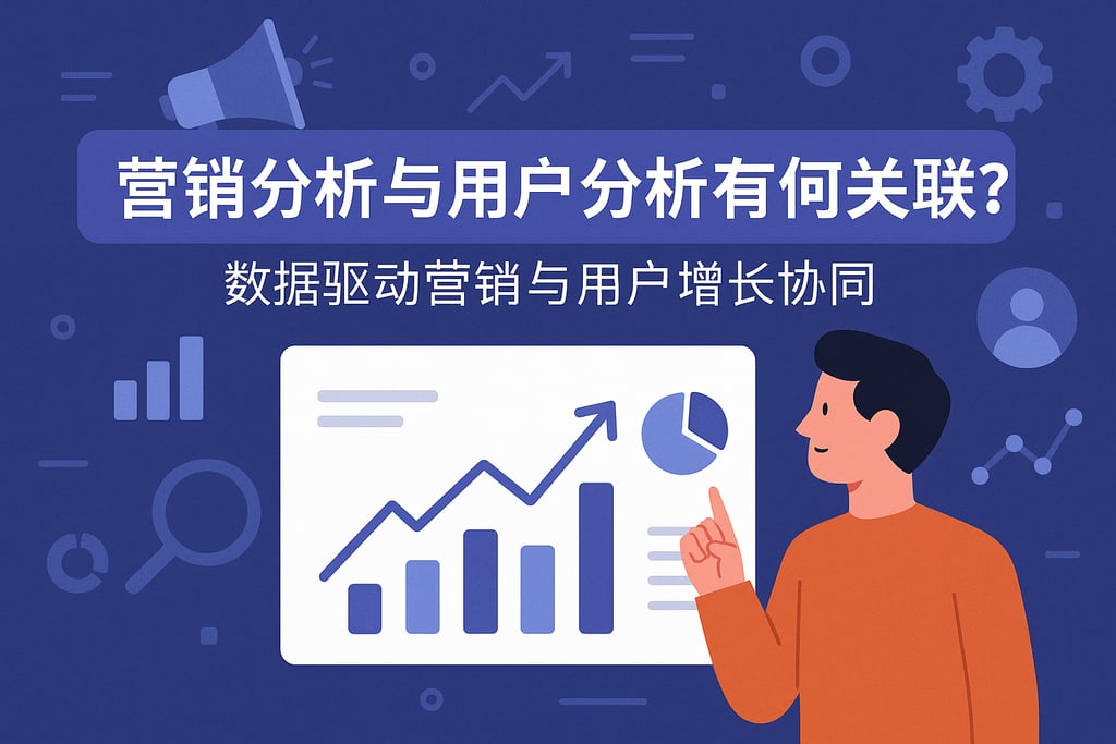 营销分析与用户分析有何关联？数据驱动营销与用户增长协同