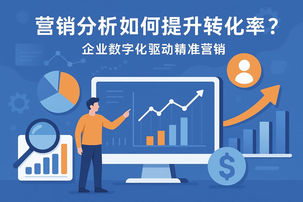 营销分析如何提升转化率？企业数字化驱动精准营销