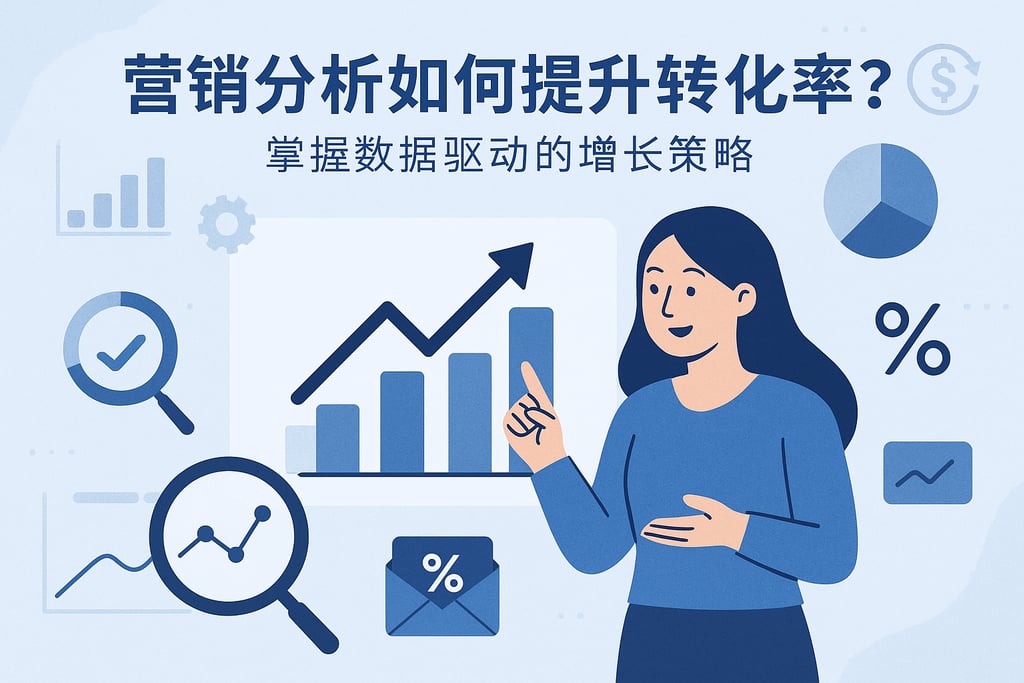 营销分析如何提升转化率？掌握数据驱动的增长策略