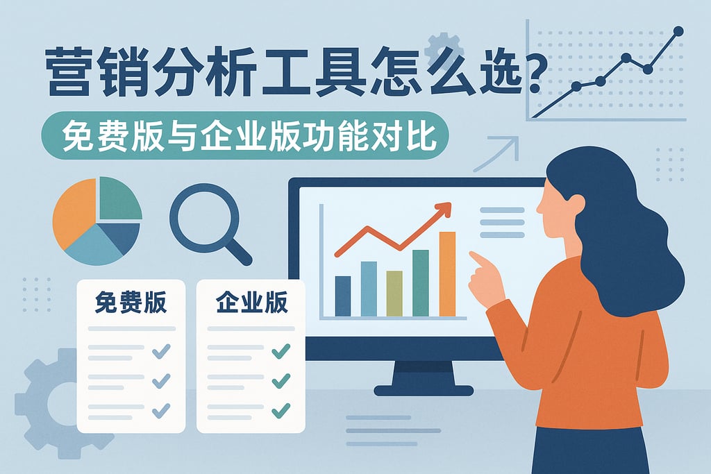 营销分析工具怎么选？免费版与企业版功能对比