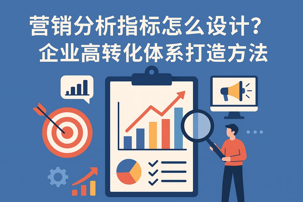 营销分析指标怎么设计？企业高转化体系打造方法
