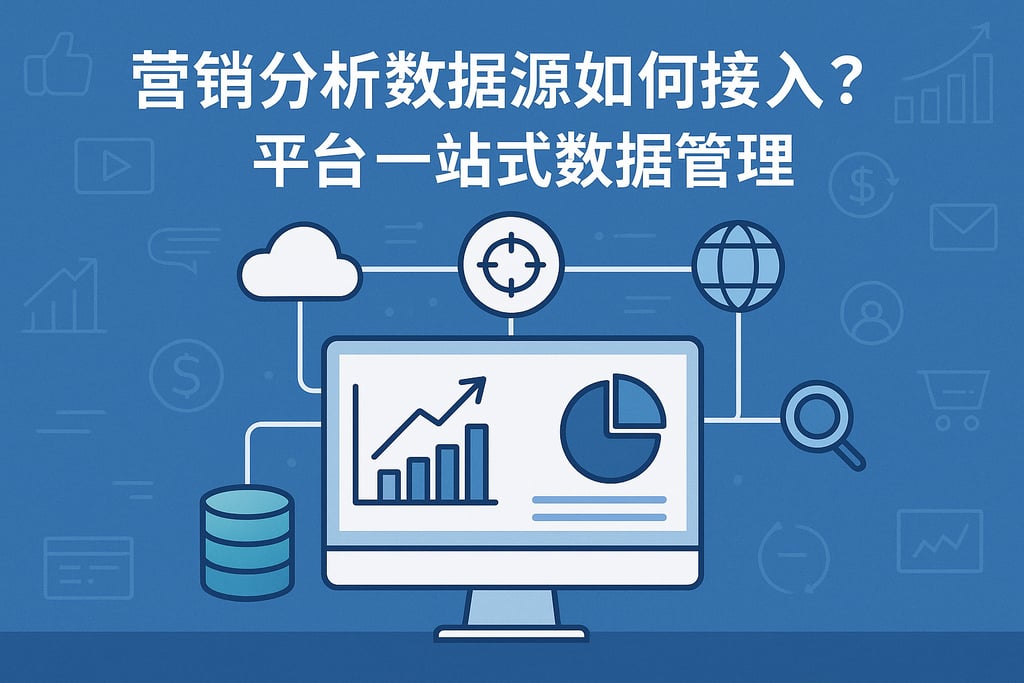 营销分析数据源如何接入？平台一站式数据管理