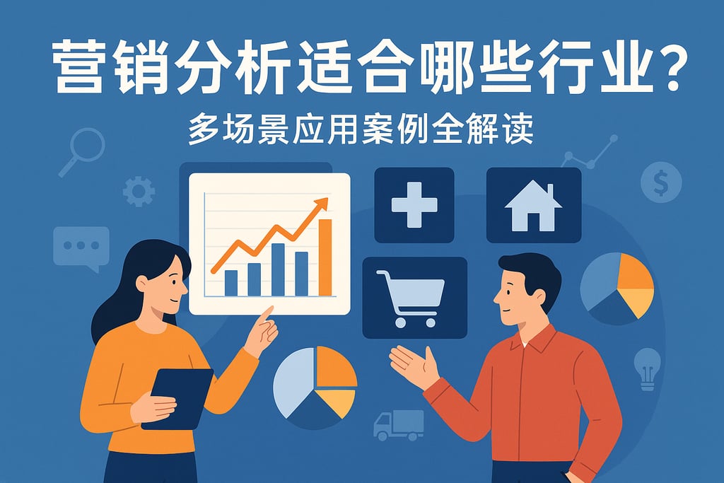 营销分析适合哪些行业？多场景应用案例全解读