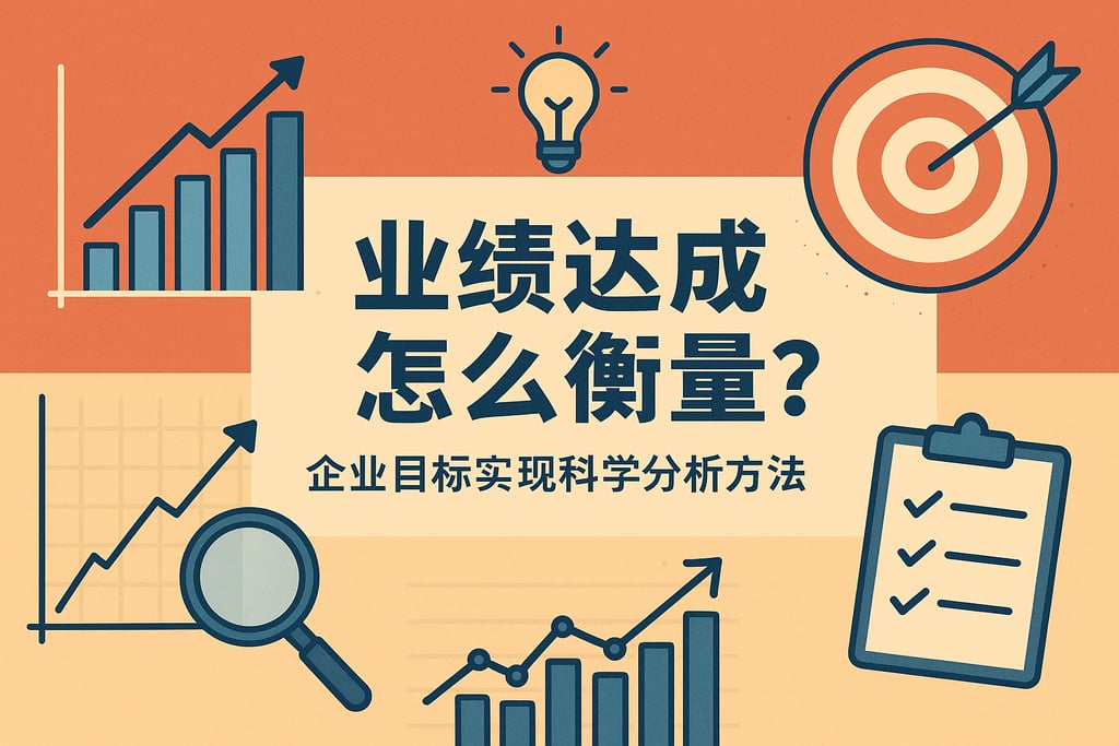 业绩达成怎么衡量?企业目标实现科学分析方法 | 帆软数字化转型知识库