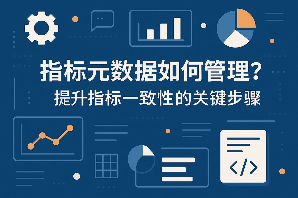 指标元数据如何管理?提升指标一致性的关键步骤 | 帆软数字化转型知识库