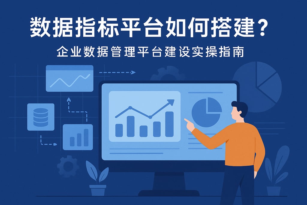 数据指标平台如何搭建?企业数据管理平台建设实操指南 | 帆软数字化转型知识库