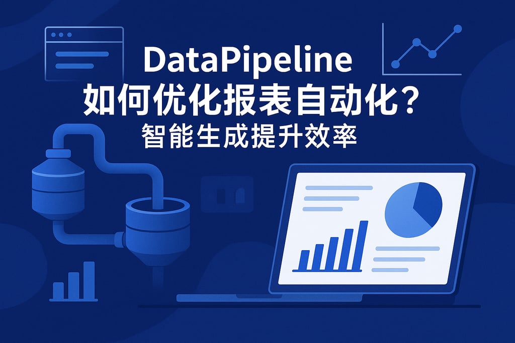 DataPipeline如何优化报表自动化？智能生成提升效率