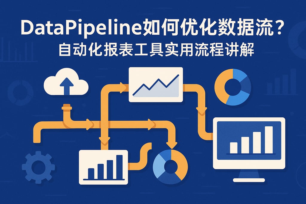 DataPipeline如何优化数据流？自动化报表工具实用流程讲解